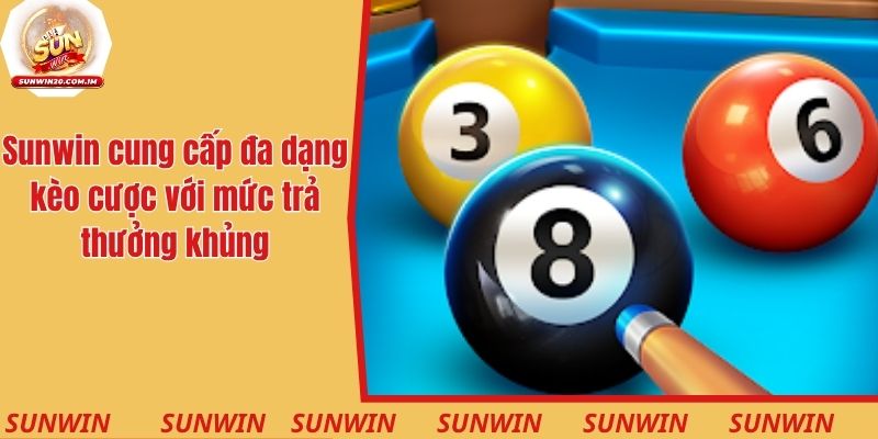 Cá Cược Bida - Luật Chơi Và Bí Quyết Bất Bại Từ Chuyên Gia 3 Sunwin cung cấp đa dạng kèo cược với mức trả thưởng khủng