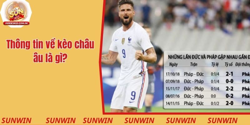 Kèo Châu Âu Là Gì? Cách Vào Tiền Hiệu Quả Trong Trận Đấu 1 Thông tin về kèo châu âu là gì